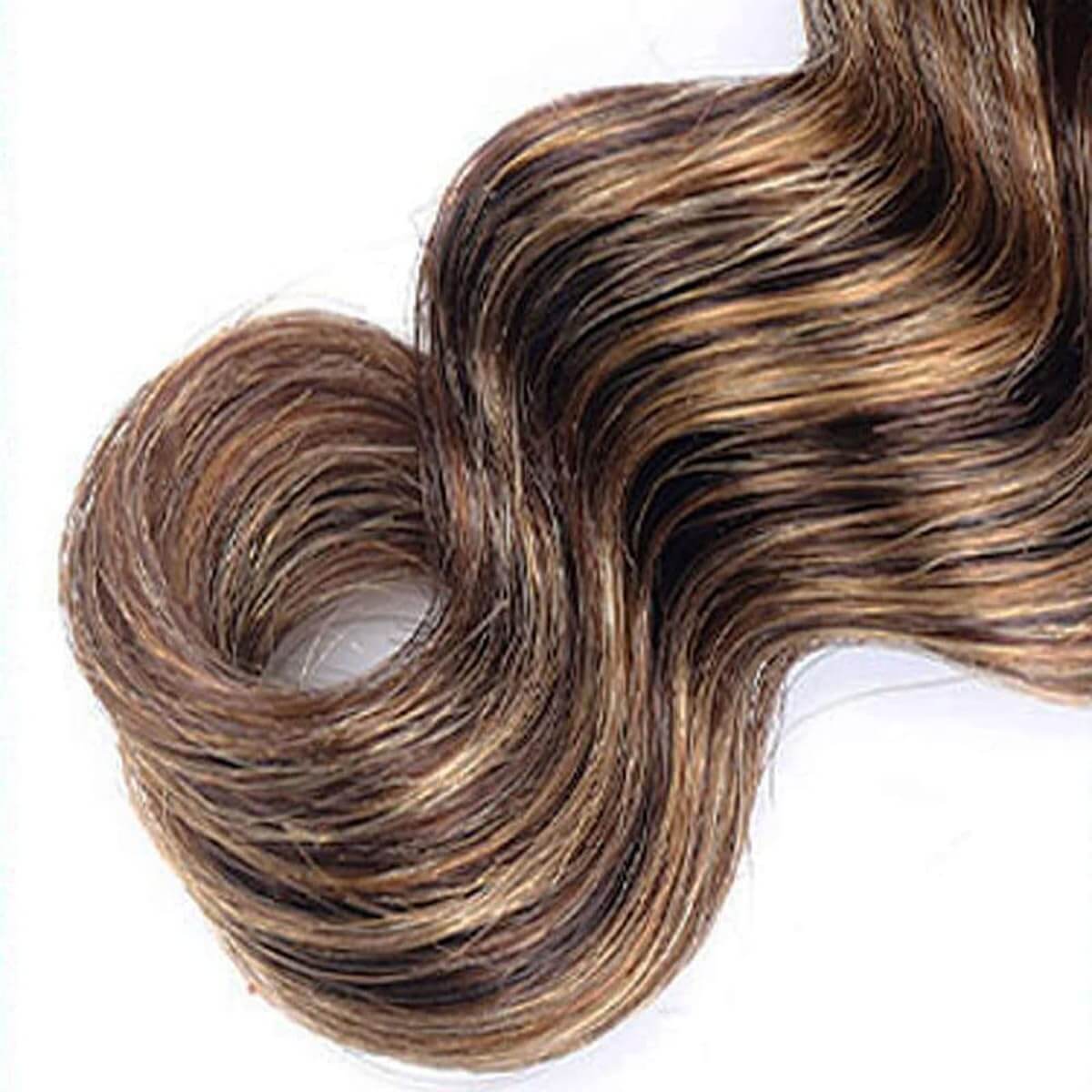 Honey Blonde Loose Deep Wave Bundles remy Hair Full Volume
