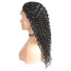 Deep Wave Wig Human Hair Lace Front Natural Volume Curls