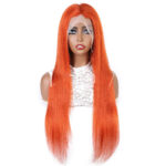 Ginger Lace Front Wig Human Hair Bold Color
