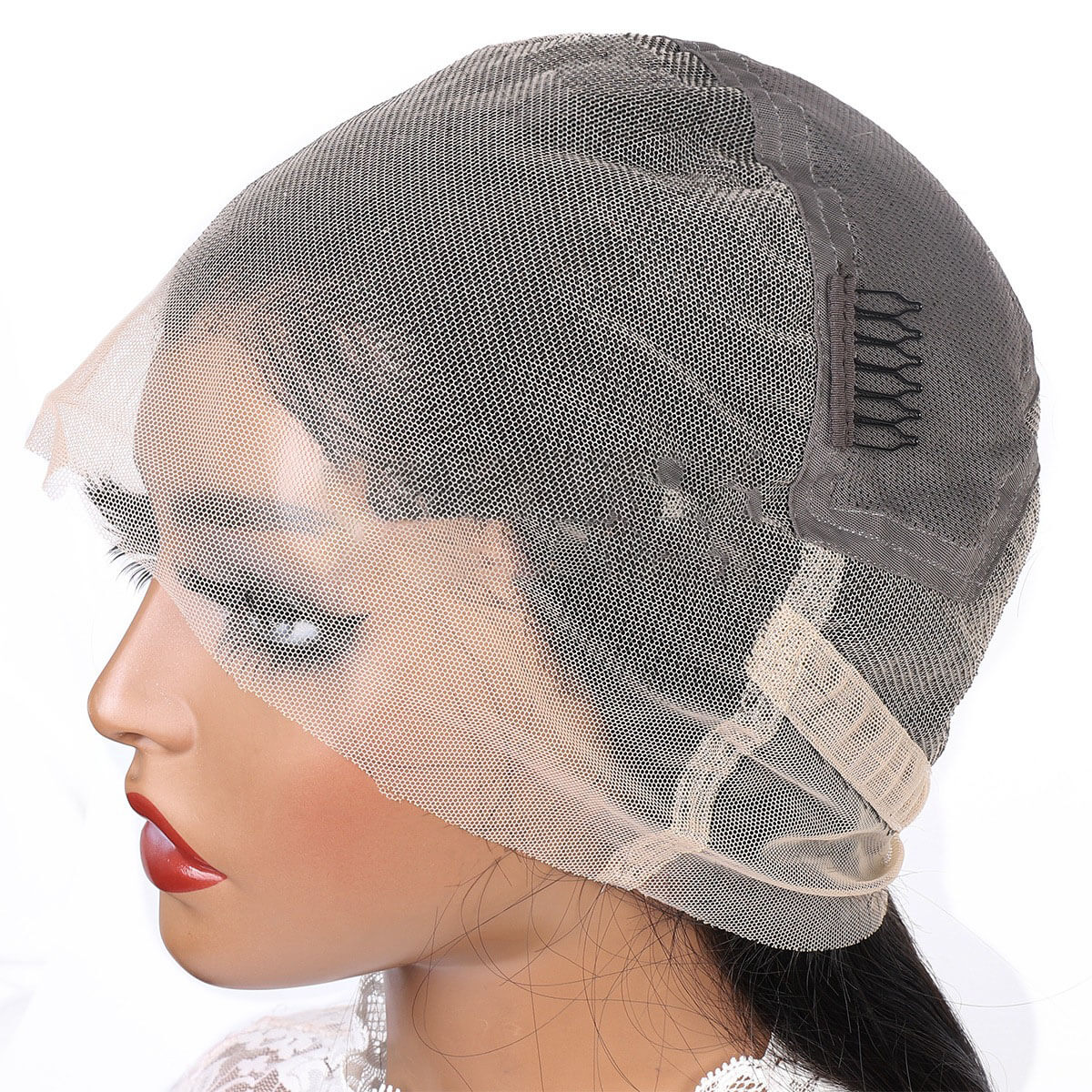 Straight Human Hair Wig Glueless Lace Front Sleek Look