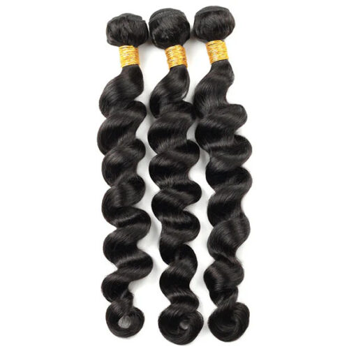 Loose Deep Wave Bundles Virgin Hair Curls Natural Volume