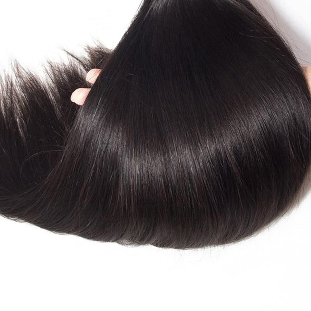Human Hair Straight Bundles Silky Texture Natural Shine