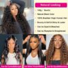 Water Wave Human Hair Bundles Soft Curls Natural Shine