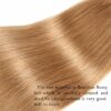 Luxury Honey Blonde Bundles Straight Human Hair Tangle-Free