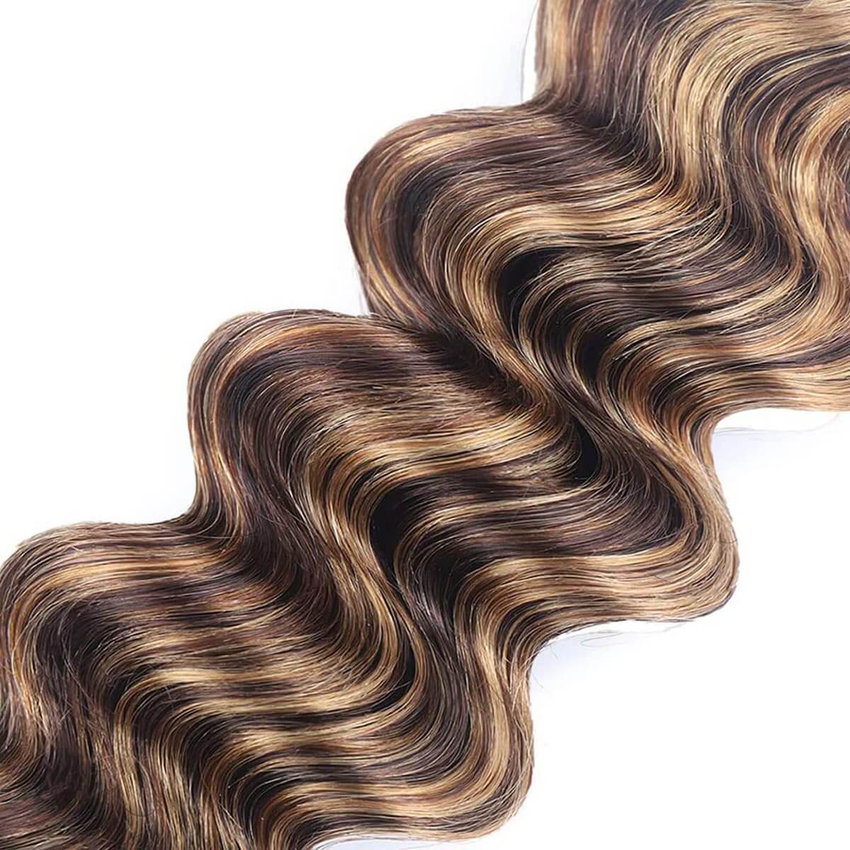 Honey Blonde Loose Deep Wave Bundles remy Hair Full Volume