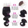 Body Wave Bundles with Closure Brazilian Hair Soft Waves