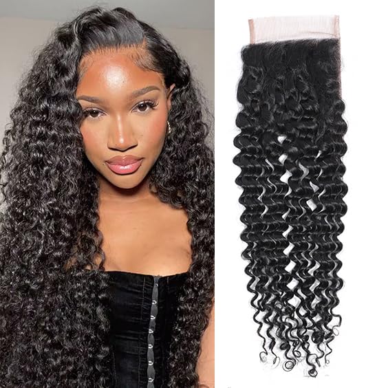 Virgin Deep Wave Bundles 100% Human Hair Soft Defined Curls