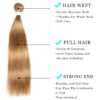 Luxury Honey Blonde Bundles Straight Human Hair Tangle-Free