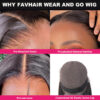 Straight Human Hair Wig Glueless 13x4 Lace Front Friendly