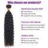 Water Wave Human Hair Bundles Soft Curls Natural Shine