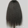 5x5 Lace Yaki Straight Wig Kinky Style Realistic Hairline