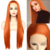 Ginger Lace Front Wig Human Hair Bold Color Natural Look