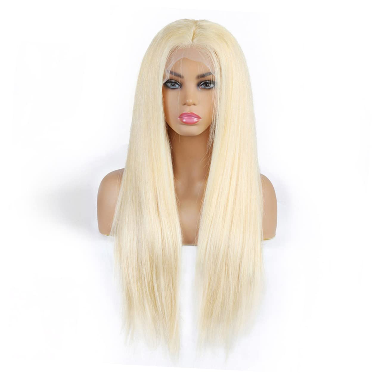 Blonde Wig Long Straight 13x6 Lace Front Natural Hairline