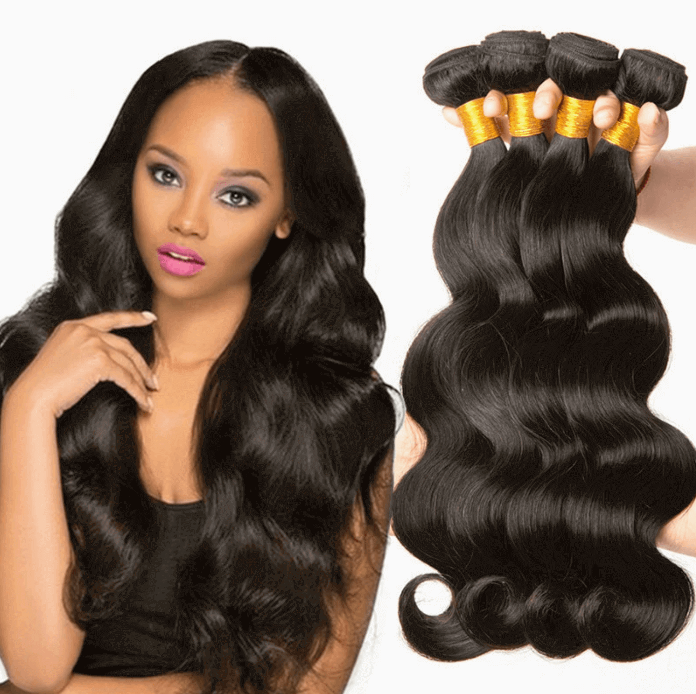 Loose Wave Bundles Human Hair Soft Curls Full Volume Shine