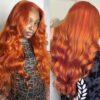 Body Wave Hair Ginger Bundles with Closure
