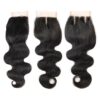 Body Wave Bundles with Closure Brazilian Hair Soft Waves