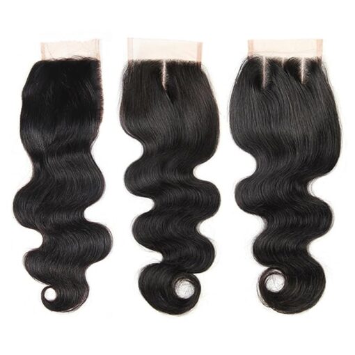 Body Wave Bundles with Closure Brazilian Hair Soft Waves