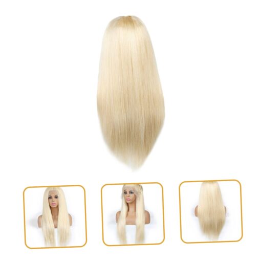 Blonde Wig Long Straight 13x6 Lace Front Natural Hairline