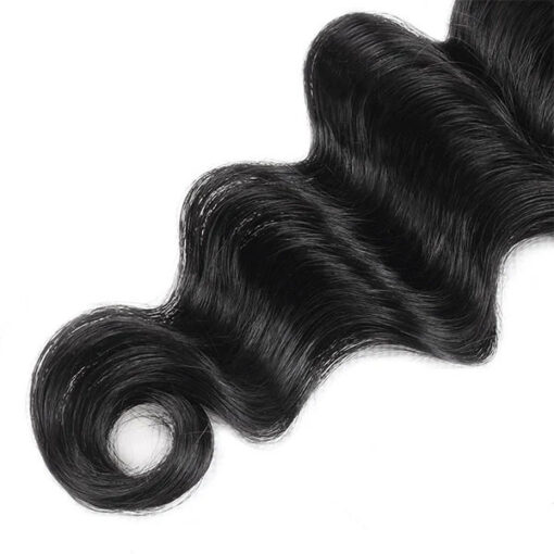 Loose Deep Wave Bundles Virgin Hair Curls Natural Volume