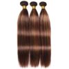 Brown Highlight Bundles Human Hair Natural Shine