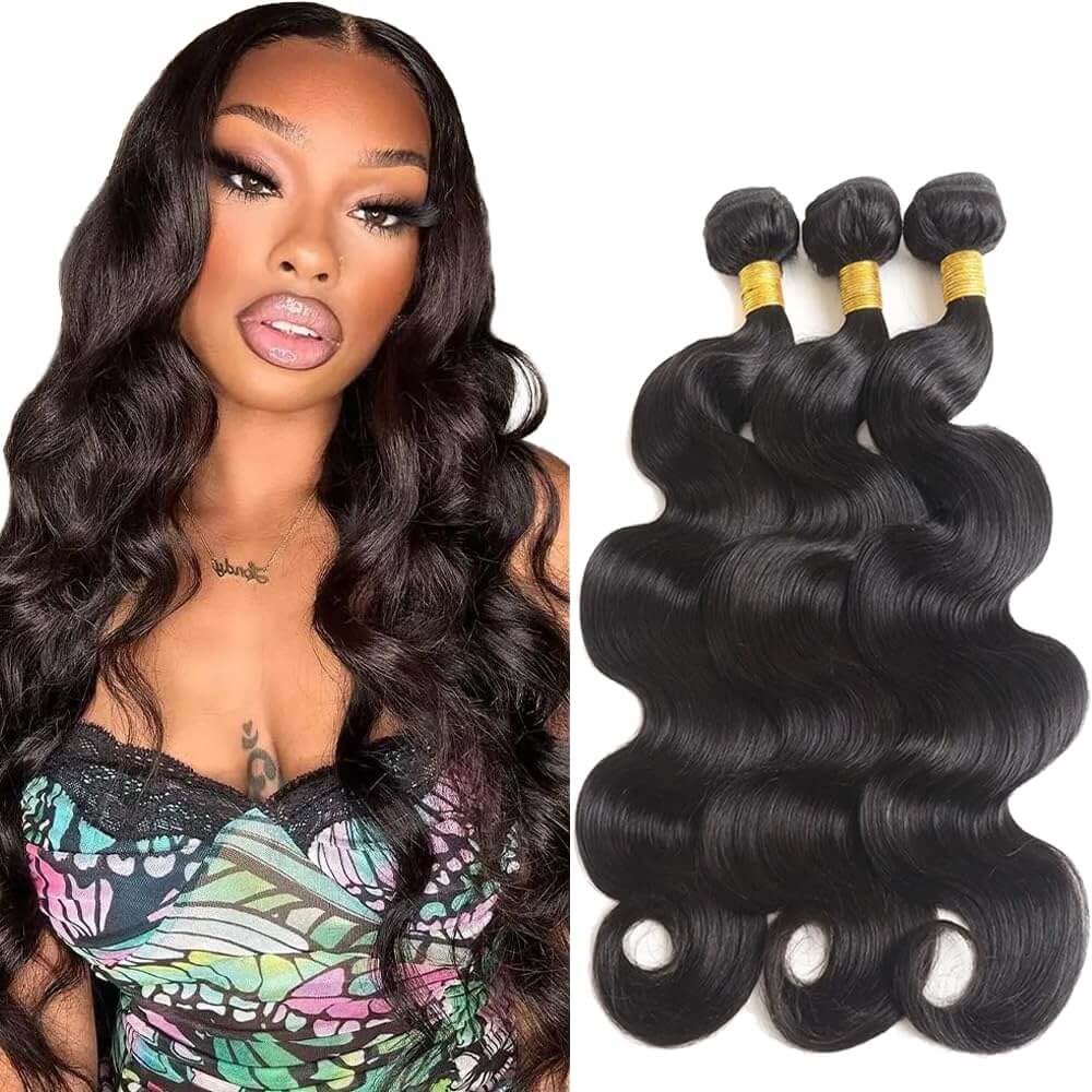 Body Wave Bundles Human Hair Soft Waves Full Volume