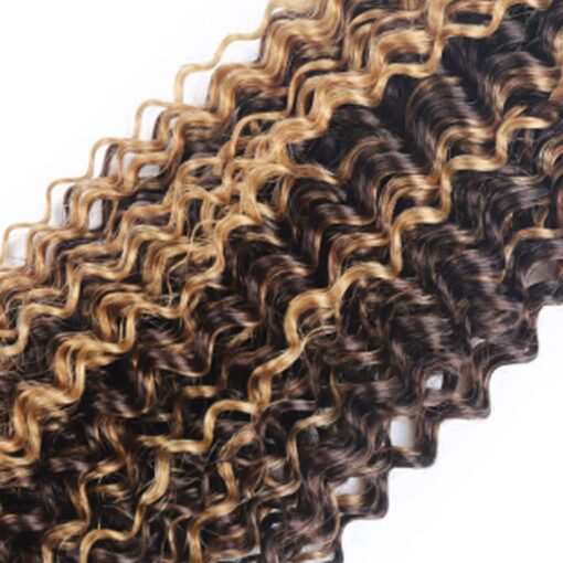 Honey Blonde Curly Bundles Virgin Hair Soft Curls Radiant