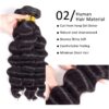 Loose Deep Wave Bundles Virgin Human Hair Soft Defined Curls