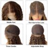 Honey Blonde Highlight Wig 13x4 Lace Front Human Hair Glow