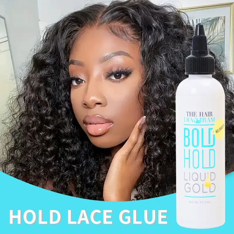 Hair Glue for Wigs Strong Hold for Transparent Lace Installs