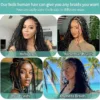 Deep Wave Bulk Human Hair for Braiding Natural Texture