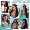 Deep Wave Bulk Human Hair for Braiding Natural Texture