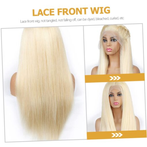 Blonde Wig Long Straight 13x6 Lace Front Natural Hairline