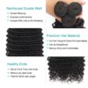 Deep Wave Human Hair Bundles Defined Curls Full Volume