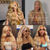 Luxury Honey Blonde Bundles Straight Human Hair Tangle-Free
