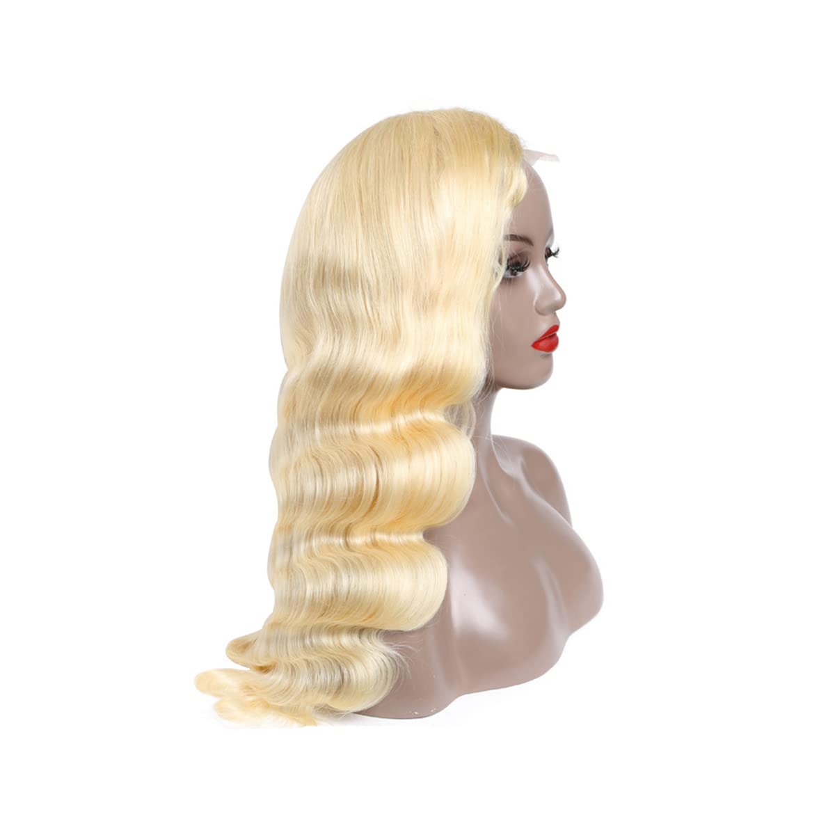 Long Blonde Wavy Wig 13x6 Lace Front Body Wave Human Hair