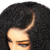 Curly Afro Wig Black 5x5 Lace Voluminous Natural Curls
