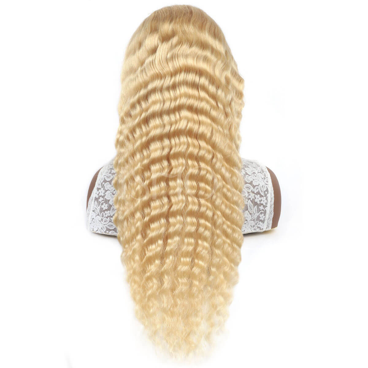 Blonde Deep Wave Wig Human Hair Soft Curls Natural Shine