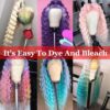 Blonde Deep Wave Wig 13x4 Lace Human Hair Voluminous