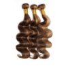 Honey Brown Hair Bundles with Highlights Soft Natural Look