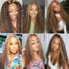 Honey Blonde Curly Bundles Virgin Hair Soft Curls Radiant