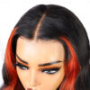 13x4 Lace Front Ginger Highlight Wig Body Wave for Glam