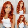 Ginger Body Wave Wig Human Hair for Soft Bouncy Volume