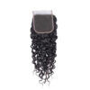 2x6 Lace Closure Black Natural Finish Slim Parting Closure