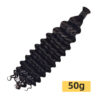Bulk Human Hair for Braiding Deep Wave Texture Soft and Full