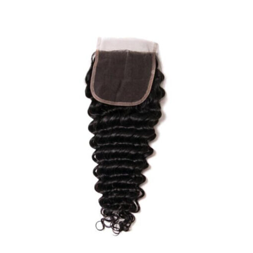 2x6 Lace Closure Black Natural Finish Slim Parting Closure
