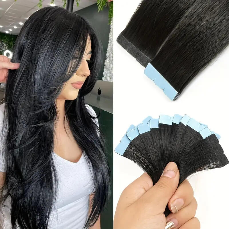 Tape In Extensions Human Hair for Seamless Natural Style