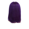 Bold Purple Bob Wig with T Lace Front Sleek Style Easy Wear