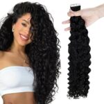 Water Wave Tape In Hair Extensions