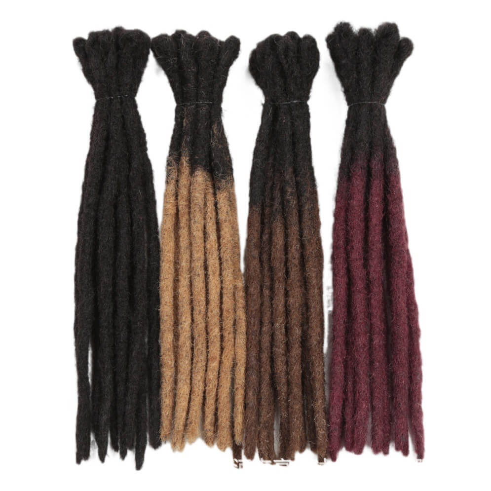 Afro Kinky Dread Hair Extensions Human Hair Braids
