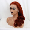 Brown Body Wave Wig 13x4 Lace Front Soft Curls Human Hair